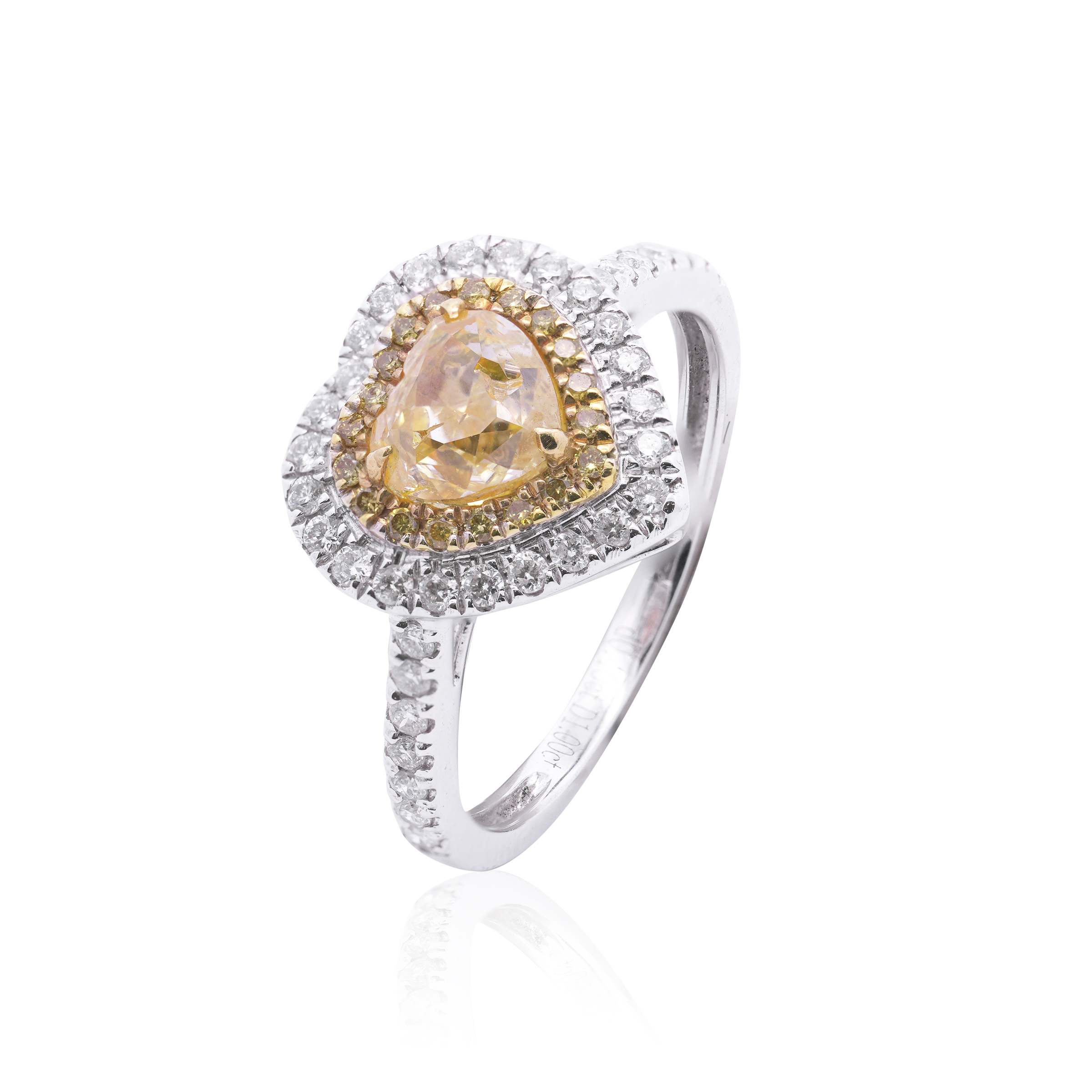 Dawn Yellow Diamond Ring